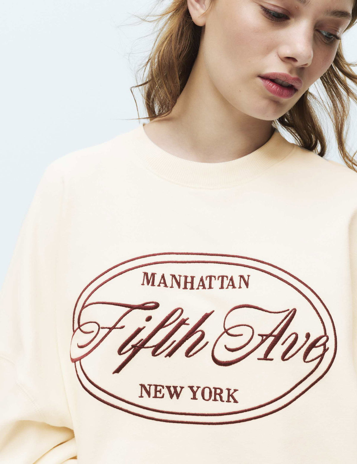 Pamuk Karışımlı Sweatshirt