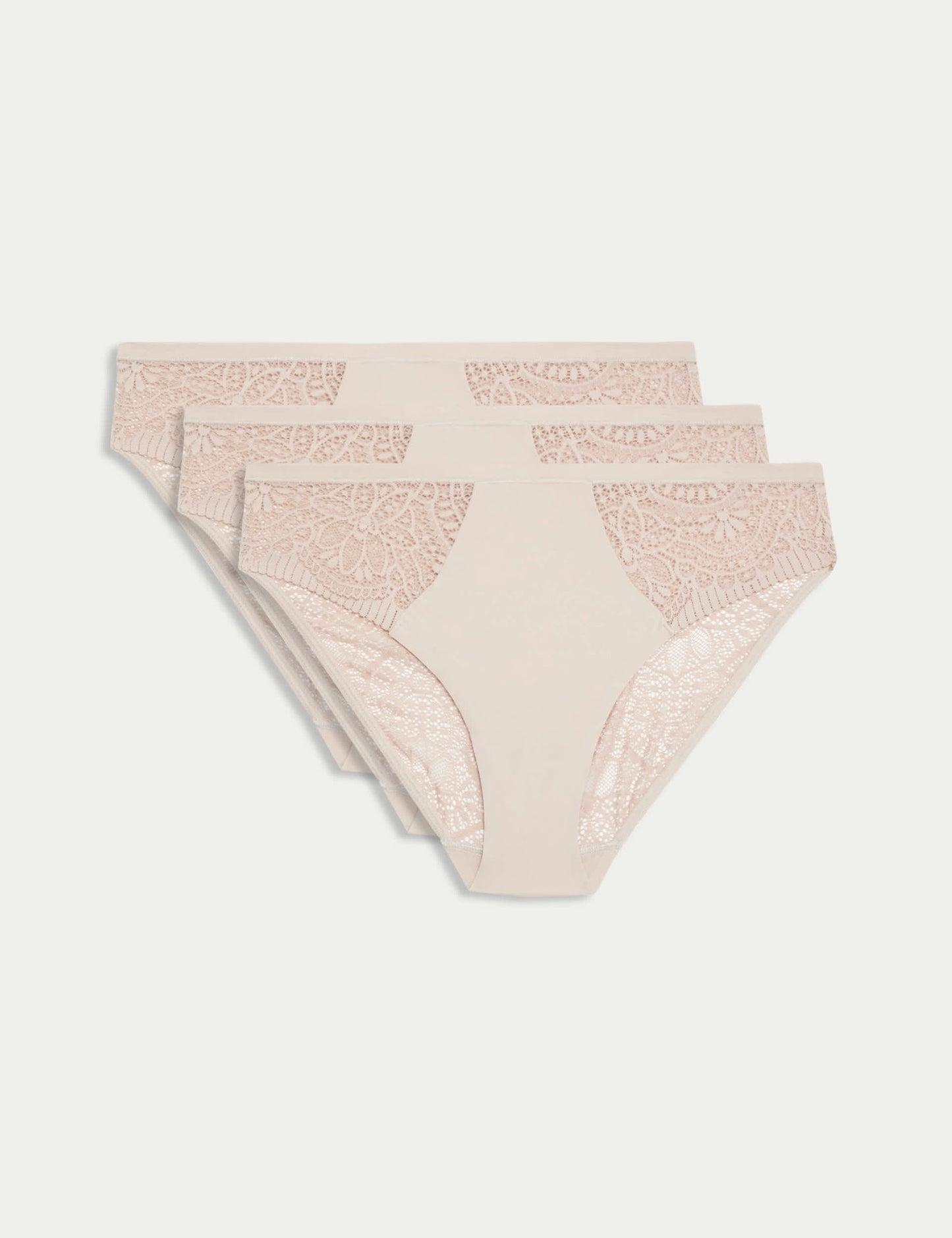 3'lü Body Soft™ High Leg Külot Seti