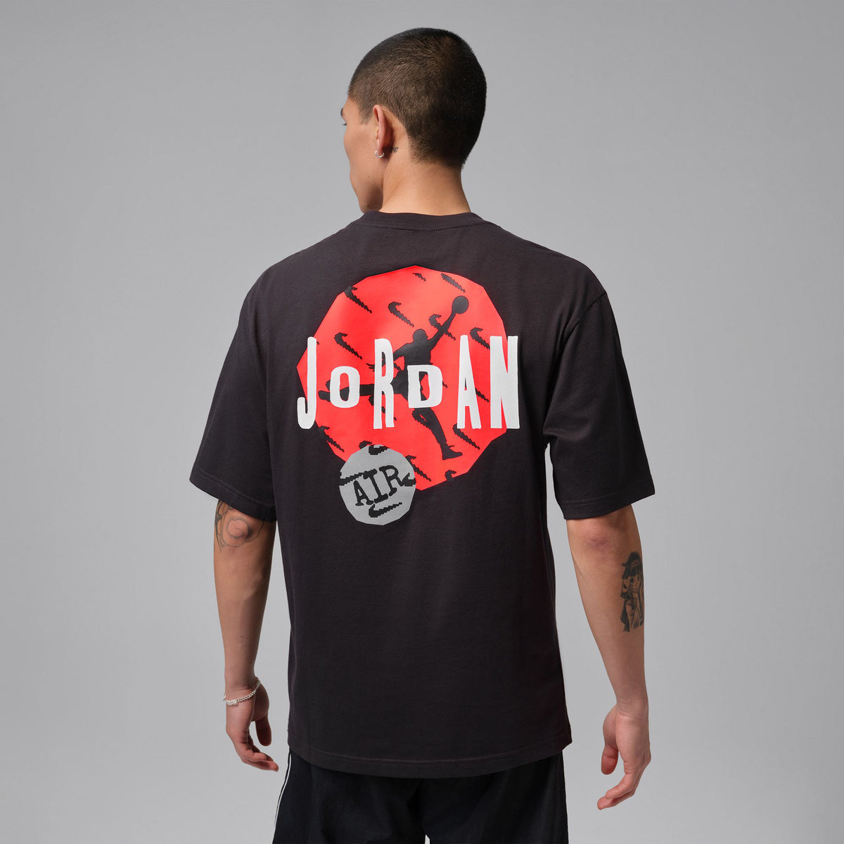 Jordan No Franchise Erkek Siyah T-shirt