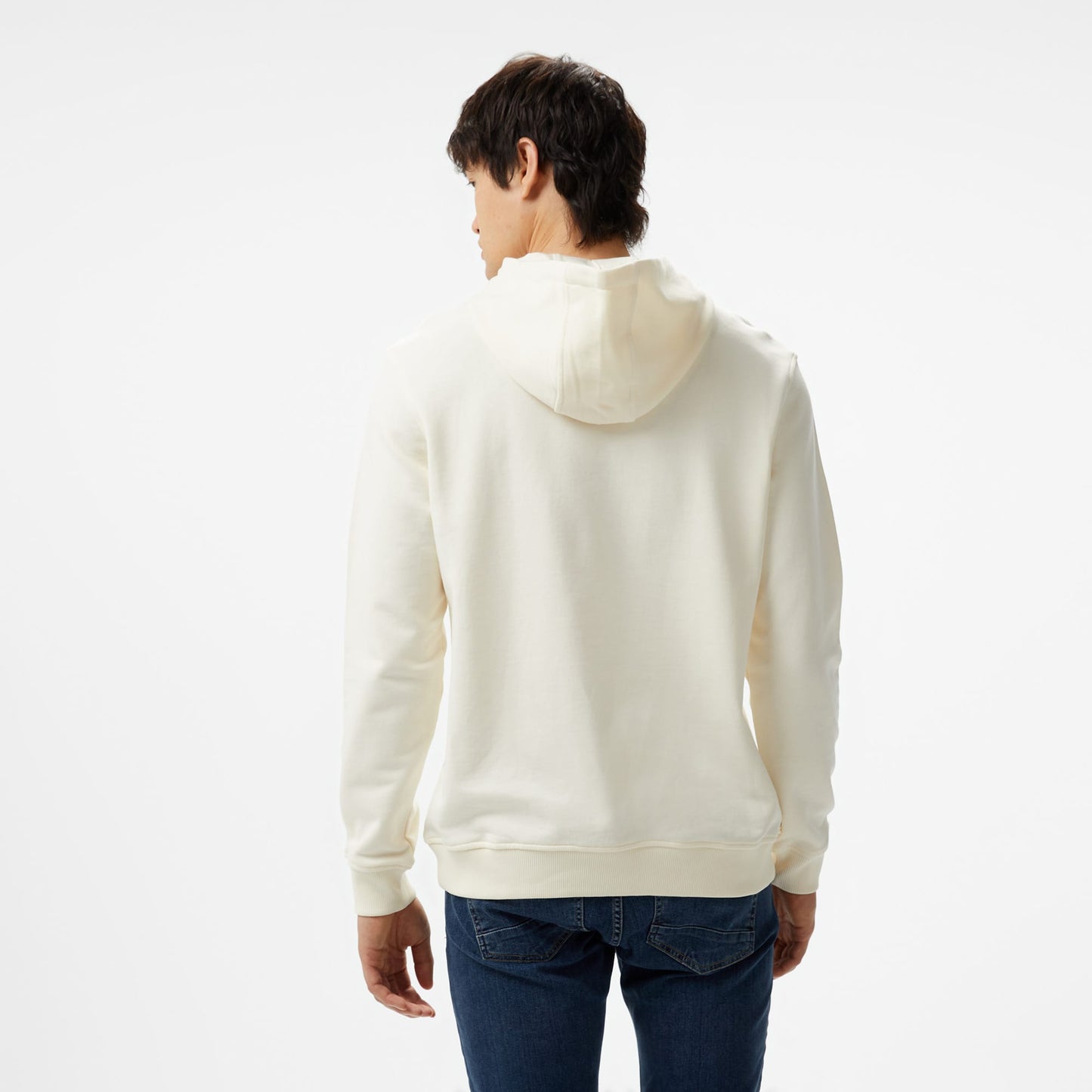 Nautica Erkek Krem Standart Fit Sweatshirt