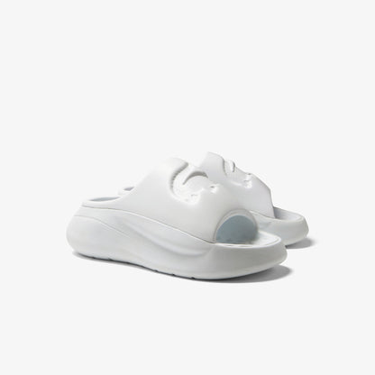 Lacoste Croco 3.0 Kadın Beyaz Terlik