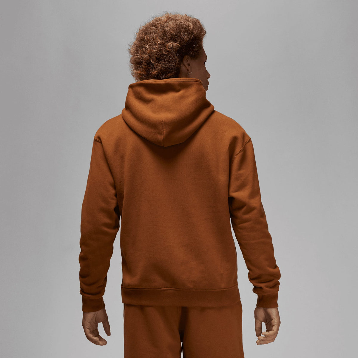 Jordan Air Wordmark Erkek Kahverengi Hoodie