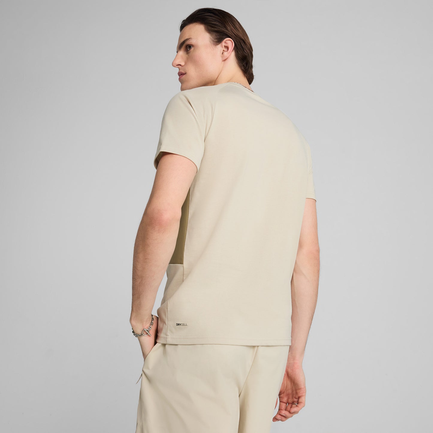 Puma Pumatech Pocket Erkek Krem T-shirt