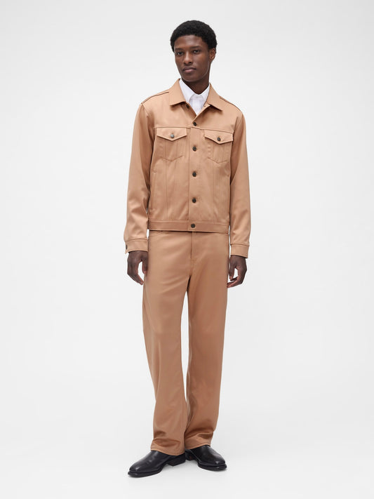 Kahverengi Gapstudio Saten ‘90s Loose Pantolon