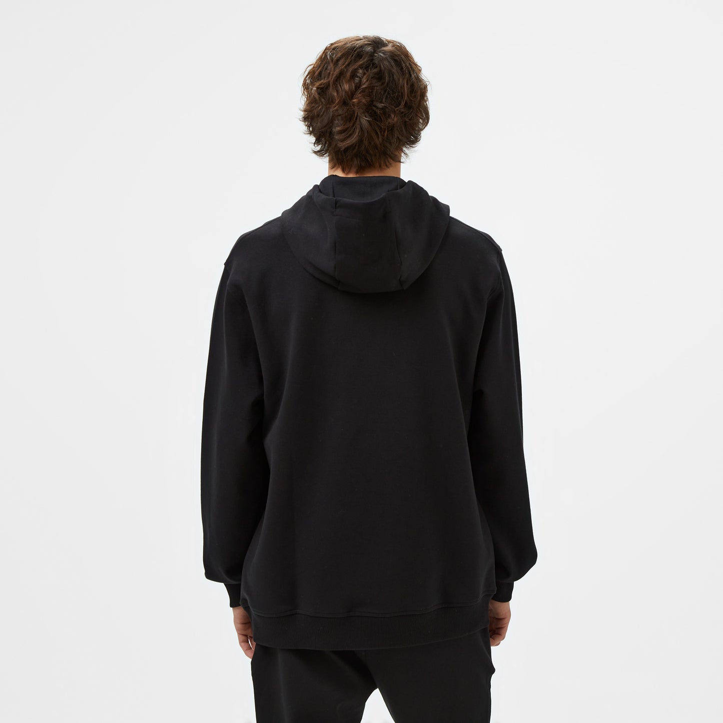 United4 Sport Erkek Siyah Antrenman Sweatshirt