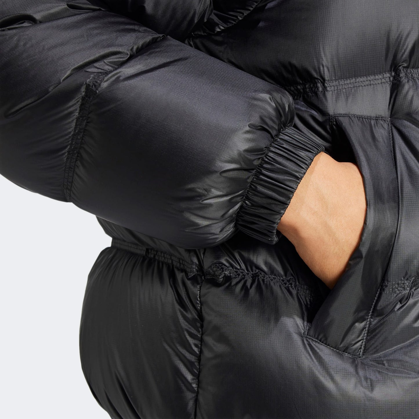 Adidas Premium Puffer Kadın Siyah Mont