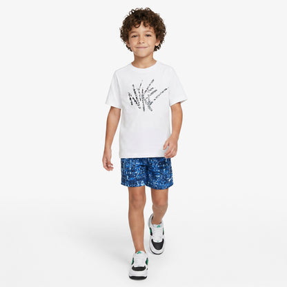 Nike Dri Fit Multi Plus Çocuk Mavi Şort
