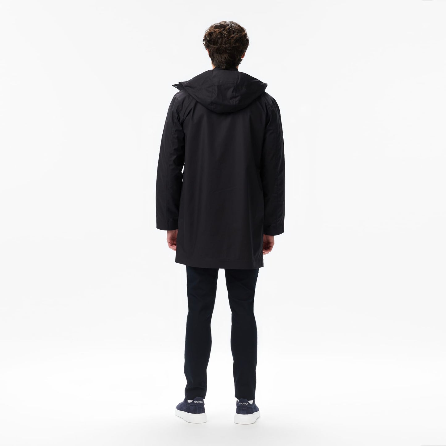 Nautica Erkek Siyah Regular Fit Mont