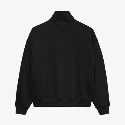 Tommy Hilfiger Jeans 90s Script Rib Fleece Erkek Siyah Sweatshirt