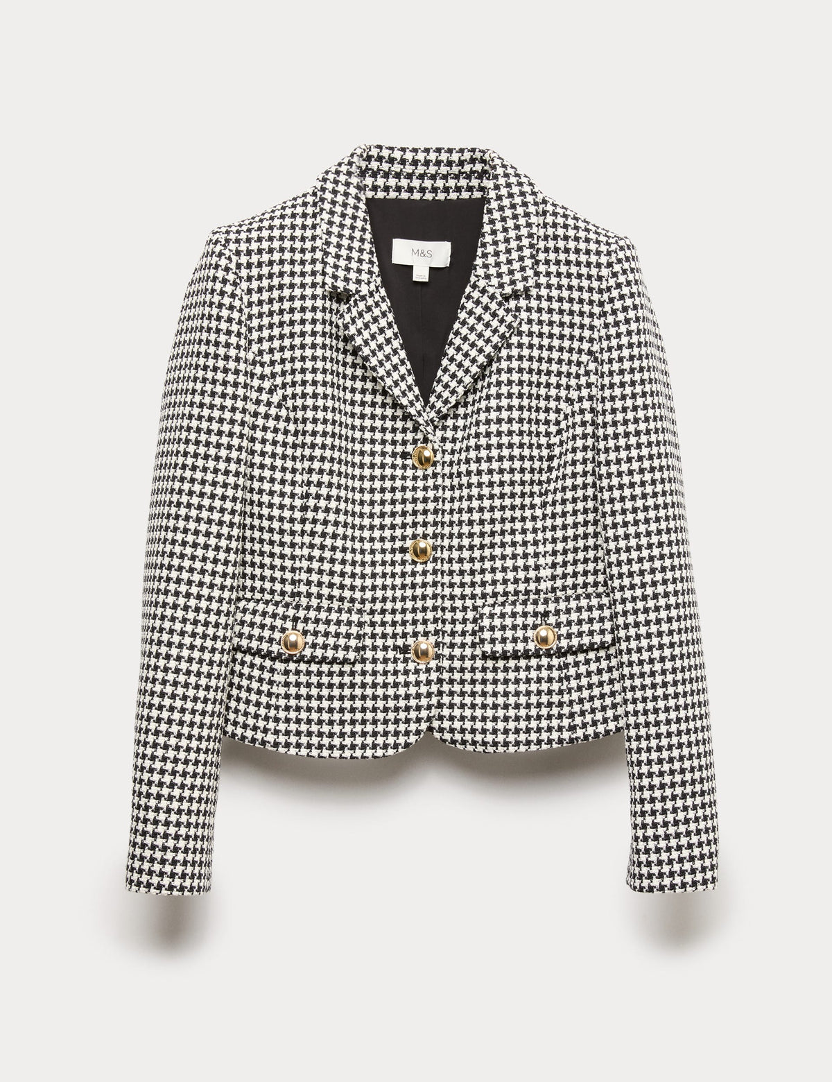 Pamuk Karışımlı Tweed Ceket