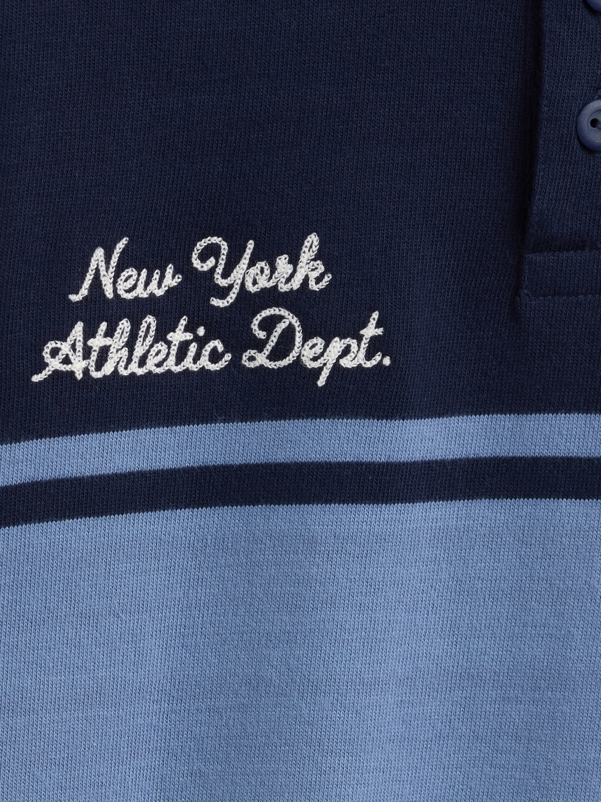 Lacivert Relaxed Gap Logo Polo T-shirt