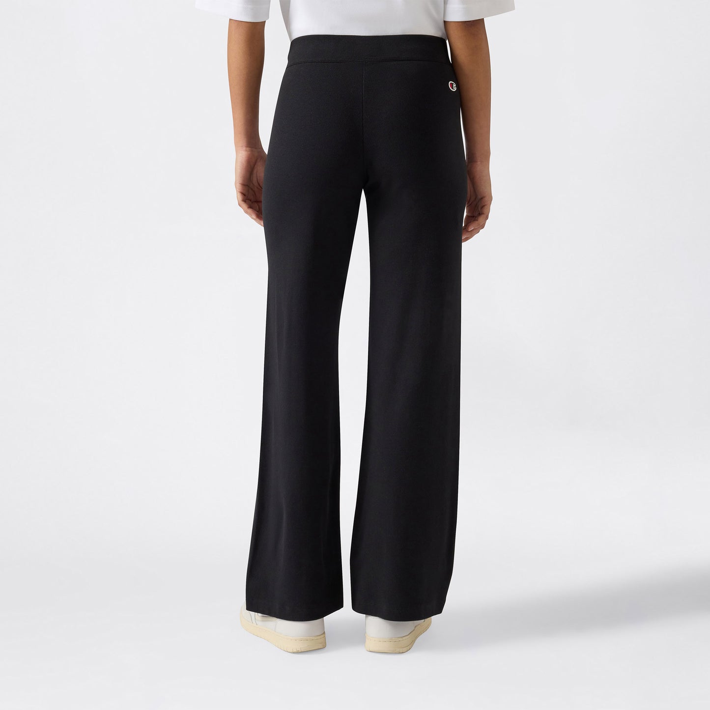 Champion Wide Leg Kadın Siyah Eşofman Altı