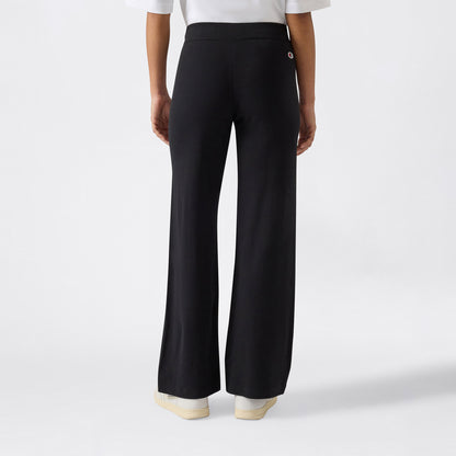 Champion Wide Leg Kadın Siyah Eşofman Altı