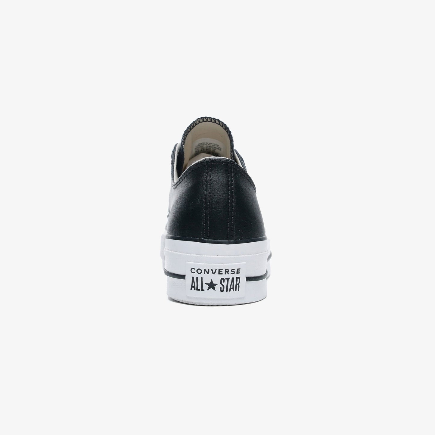 Converse Chuck Taylor All Star Leather Platform Kadın Siyah Sneaker