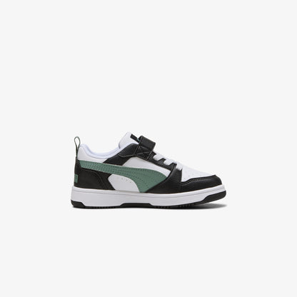 Puma Rebound V6 Lo Ac+ Ps Çocuk Siyah Spor Ayakkabı