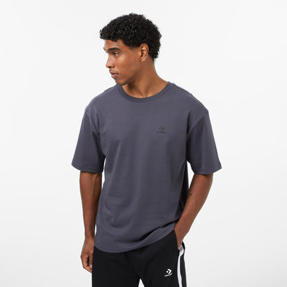 Converse Regular Fit Erkek Gri T-shirt