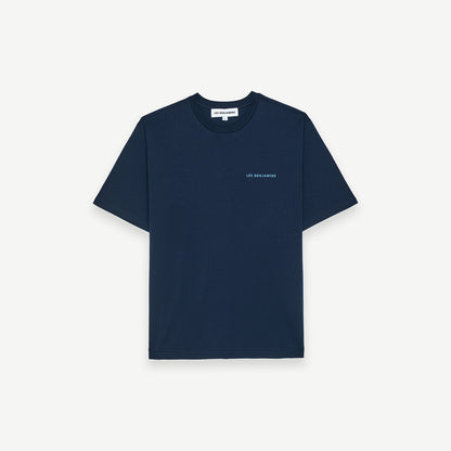 Les Benjamins Erkek Mavi T-shirt