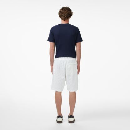 Lacoste Relaxed Fit Erkek Beyaz Şort