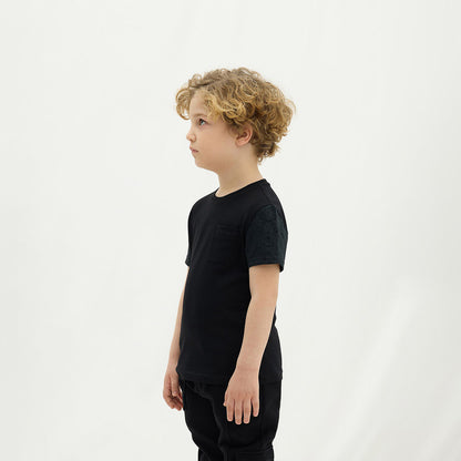 Les Benjamins 401 Çocuk Siyah T-shirt