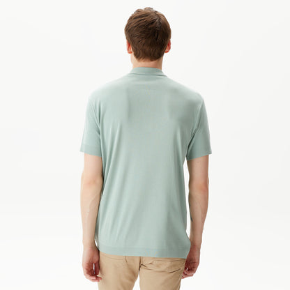 Nautica Erkek Yeşil Classic Fit Kısa Kollu Polo Yaka T-shirt
