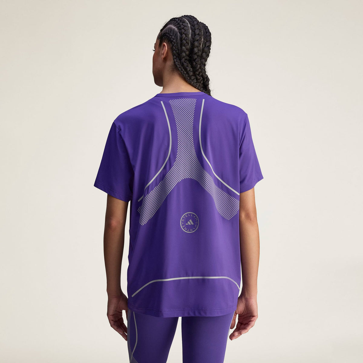 Adidas Asmc Tpa Kadın Mor T-shirt