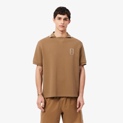 Lacoste Erkek Loose Fit Kahverengi Polo