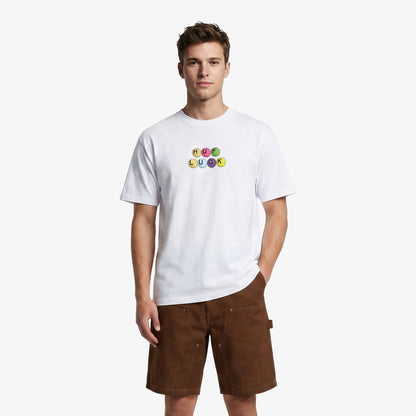Huf Lucky Erkek Beyaz T-shirt