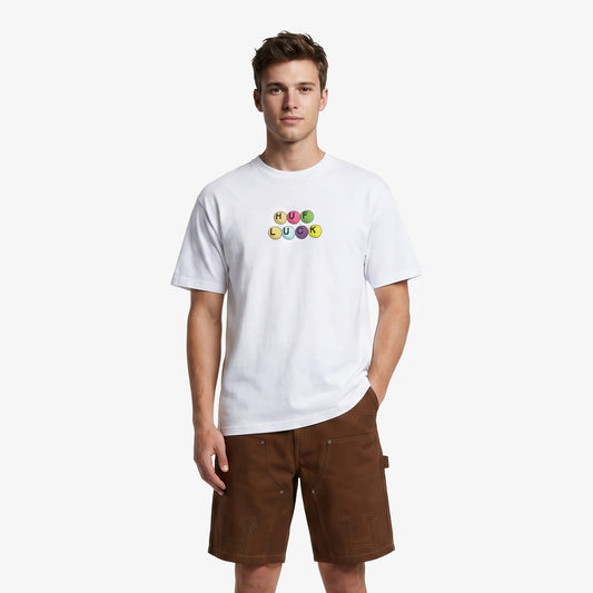 Huf Lucky Erkek Beyaz T-shirt
