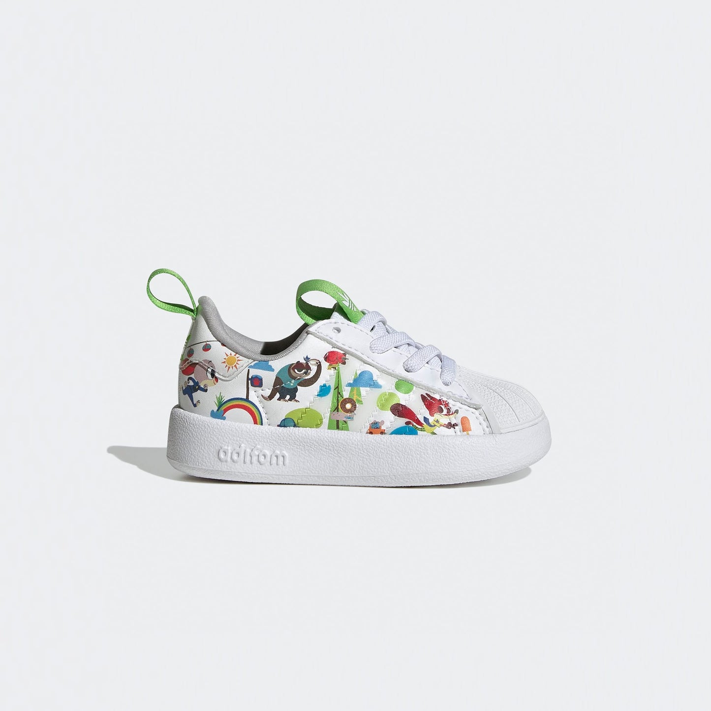 Adidas Disney Zootopia Adifom Superstars 360 Beyaz Bebek Ayakkabı