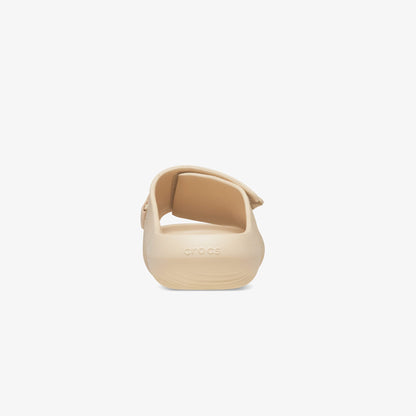 Crocs Mellow Luxe Recovery Slide Unisex Krem Terlik
