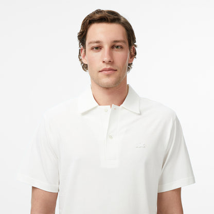 Lacoste L!ve Erkek Classic Fit Beyaz Polo