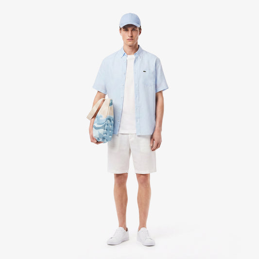 Lacoste Tapered Fit Erkek Beyaz Şort