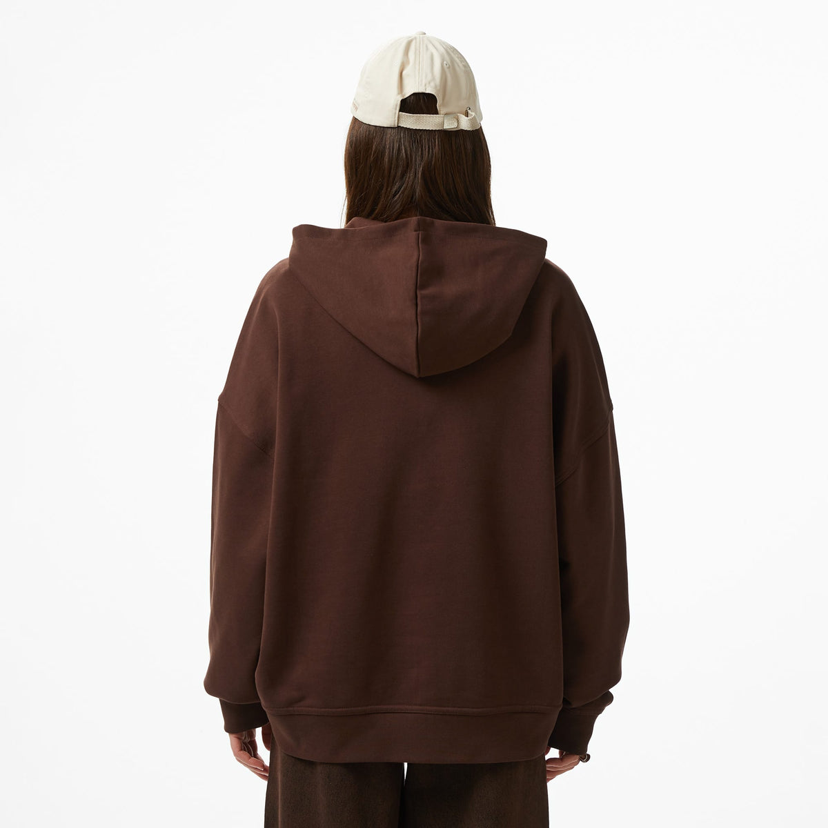 Les Benjamins Regular Fit Kadın Kahverengi Sweatshirt