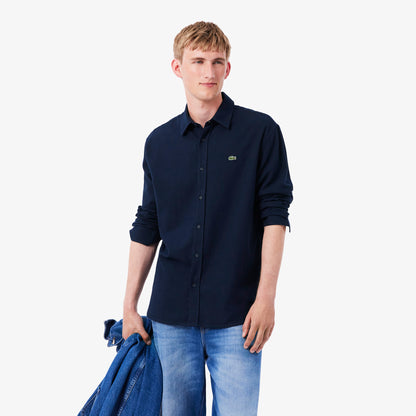 Lacoste Regular Fit Erkek Lacivert Gömlek