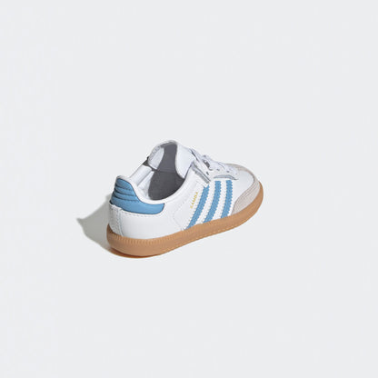 Adidas Samba Og Beyaz Bebek Bağcıklı Ayakkabı