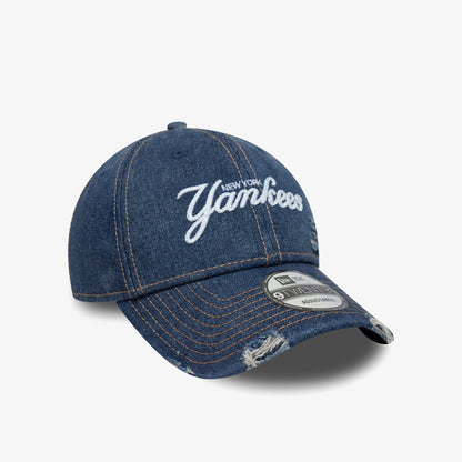 New Era Denim Distress 9twenty Neyyan Unisex Lacivert Şapka