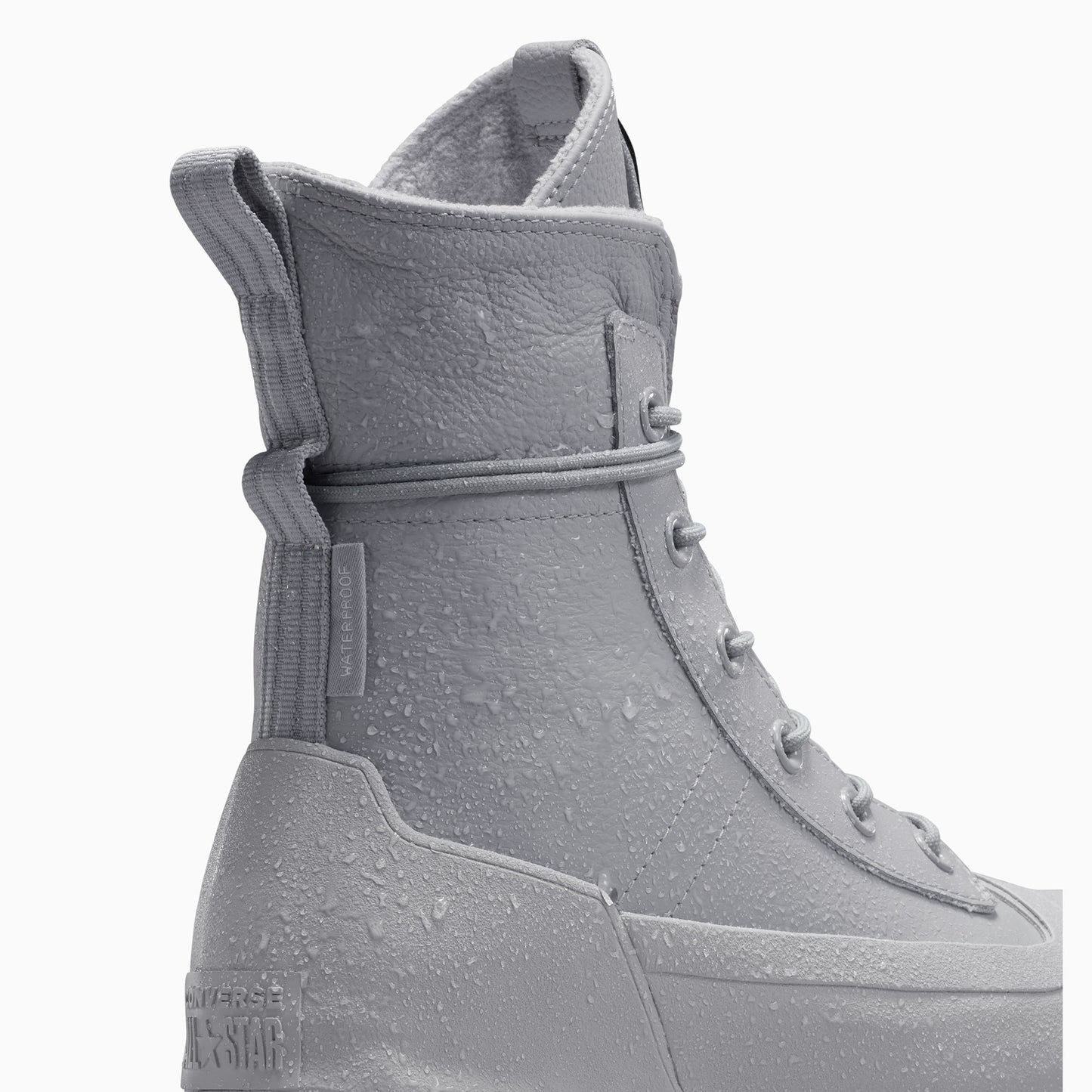 Converse Chuck Taylor All Star Lugged 2.0 Cc Unisex Gri Deri Platform Bot