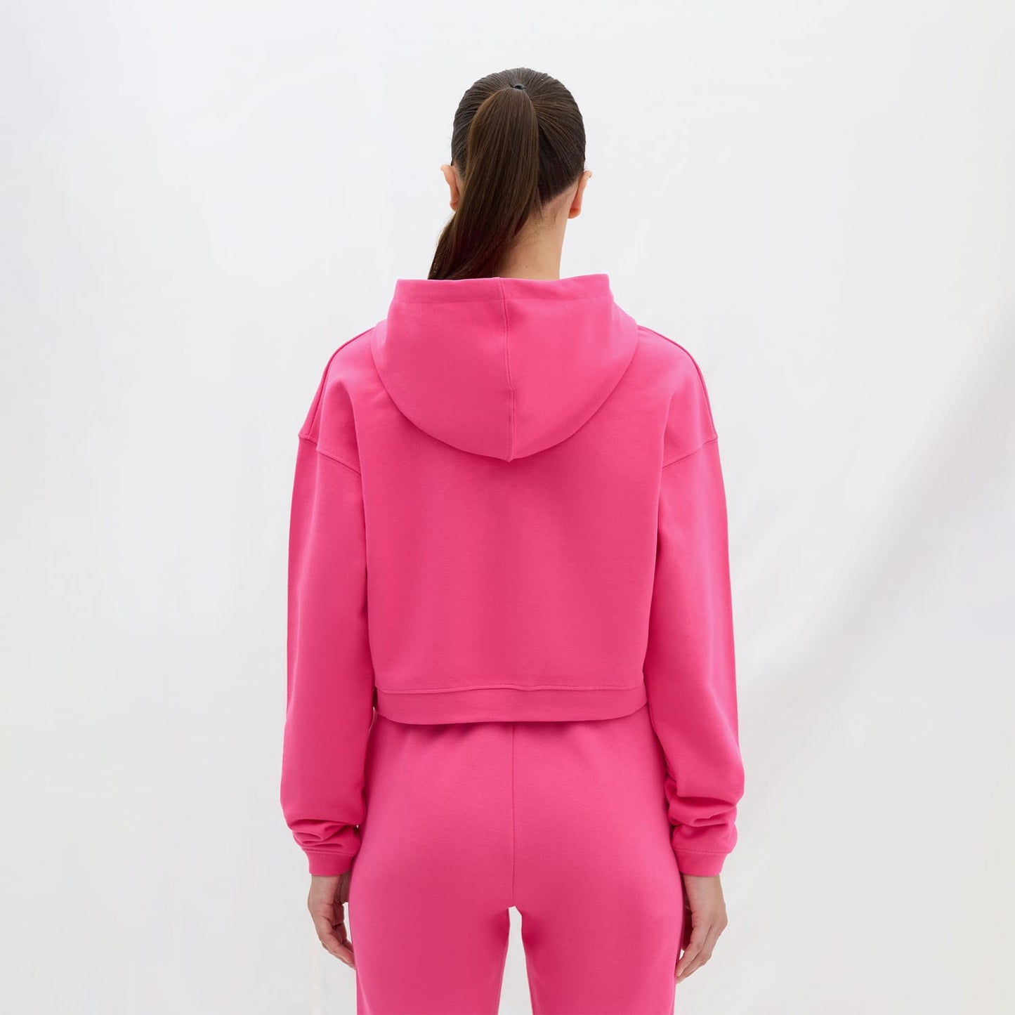Les Benjamins Essential Kadın Pembe Hoodie