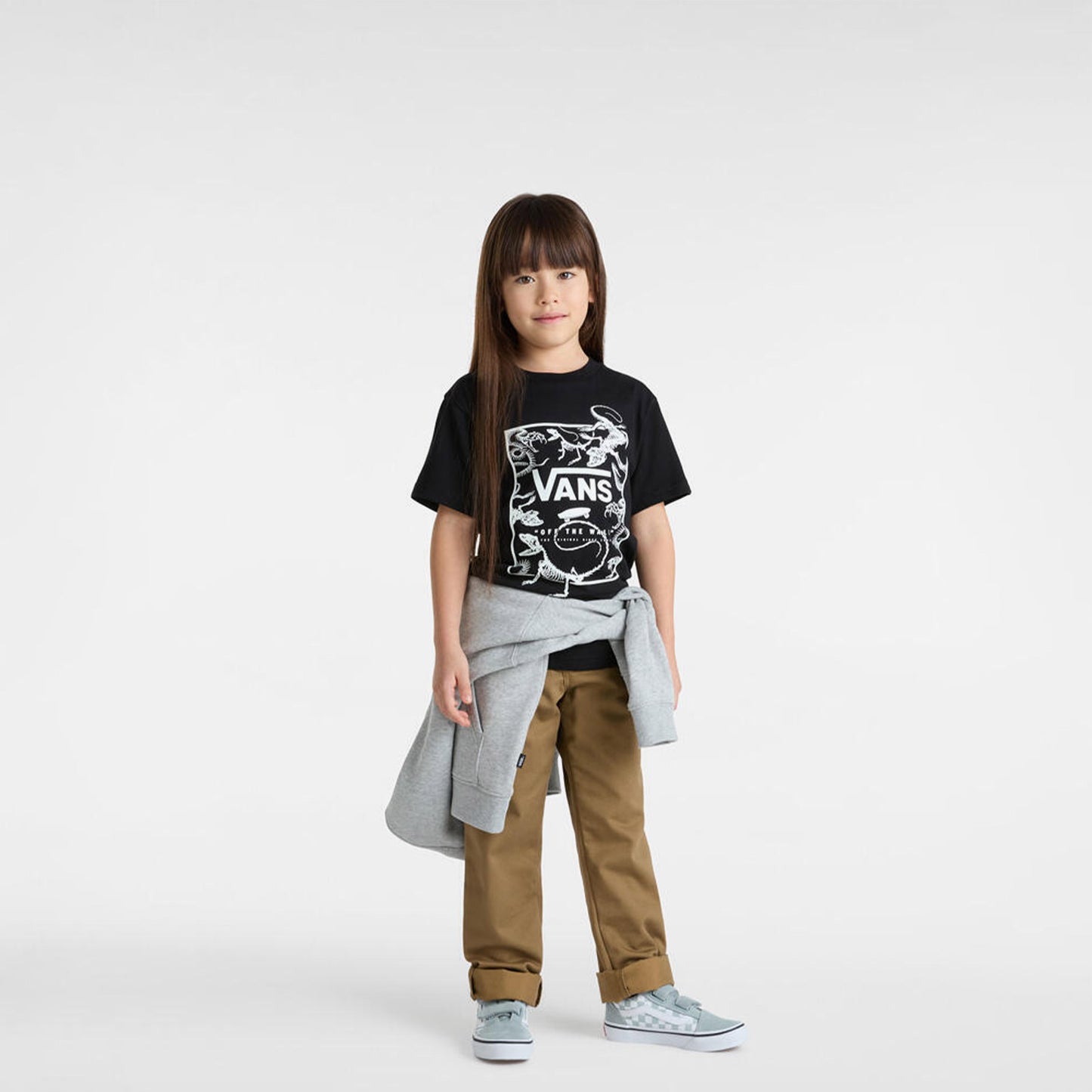 Vans Dino Ss Çocuk Siyah T-shirt