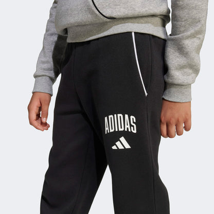 Adidas Seasonal Essentials Collegiate Çocuk Siyah Eşofman Altı