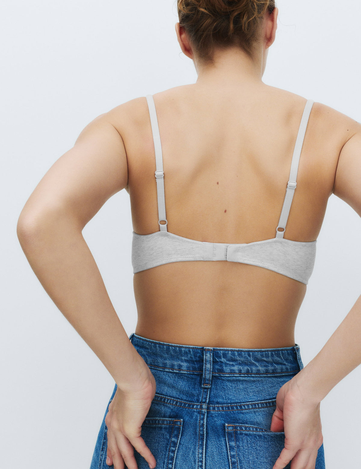 3'lü Pamuklu Push Up T-shirt Sütyeni