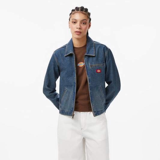 Dickies Denim Painter Kadın Mavi Ceket