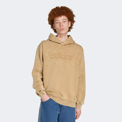 Adidas Sh Hoodıe Erkek Bej Sweatshirt
