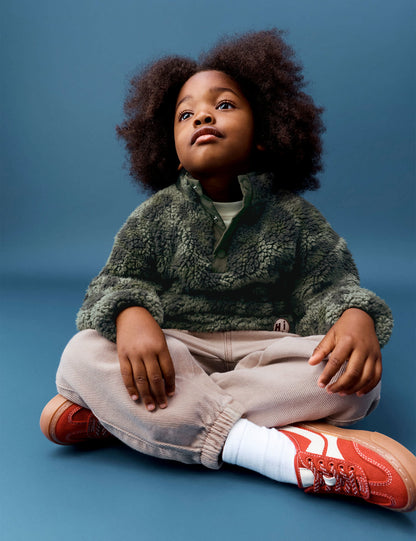 Hayvan Desenli Çocuk Pelüş Ceket