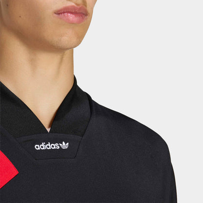 Adidas Adicolor Blocked Erkek Siyah T-shirt