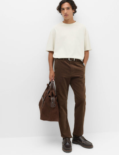 Regular Fit Kadife Esnek Chino Pantolon