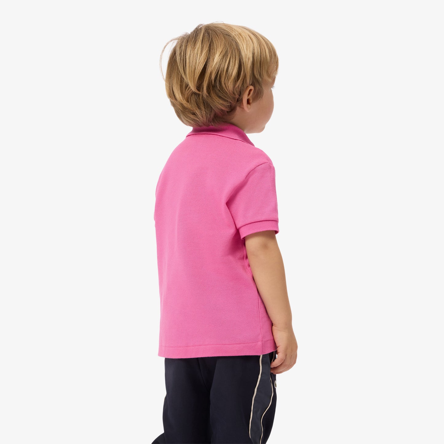 Lacoste Çocuk Regular Fit Polo Yaka Pembe Polo