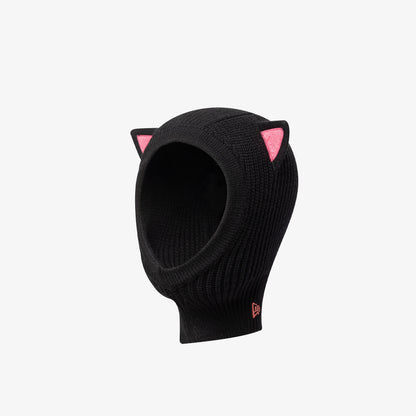 New Era Cat Ears Balaclava Çocuk Siyah Şapka