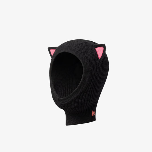 New Era Cat Ears Balaclava Çocuk Siyah Şapka