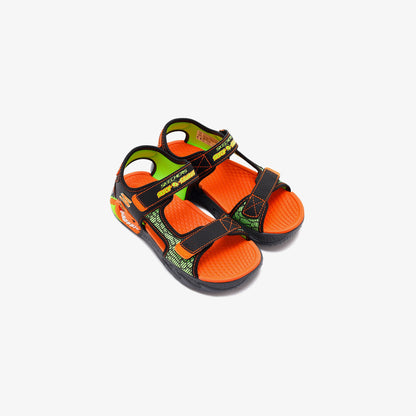 Skechers Lights Creature Splash Çocuk Işıklı Siyah Sandalet